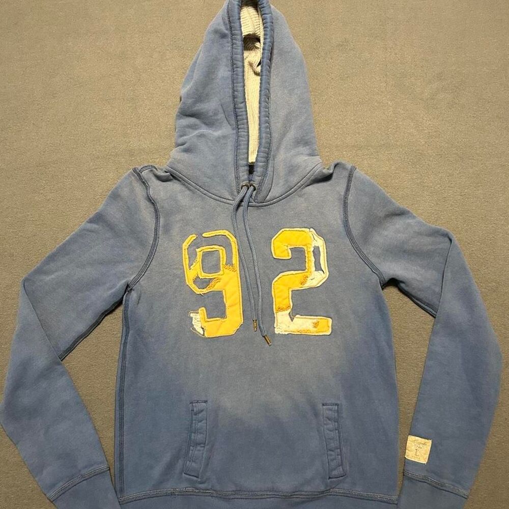 Abercrombie-fitch Men's Blue Hoodie